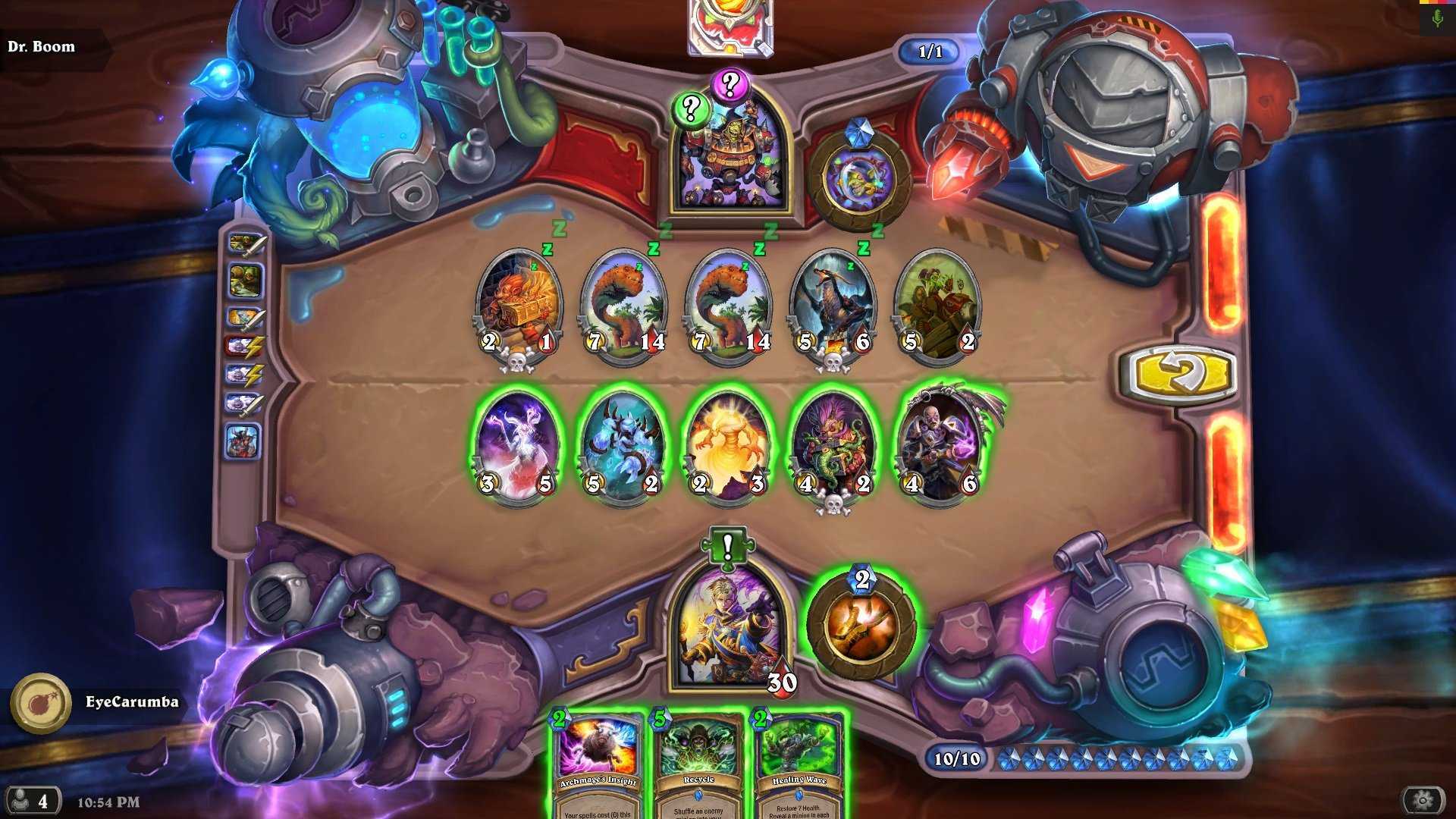 Лучшие колоды hearthstone в марше короля лича |