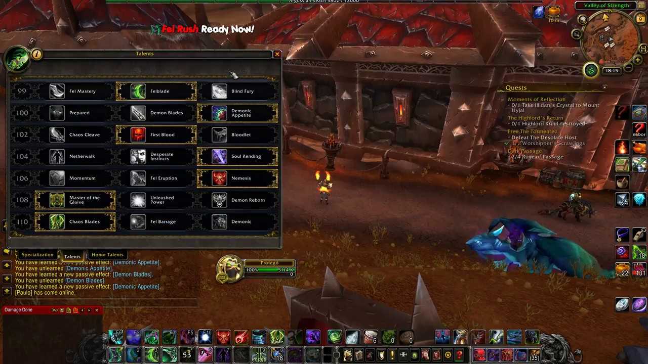 Havoc demon hunter pvp talent builds - dragonflight 10.0.7 - guides - wowhead
