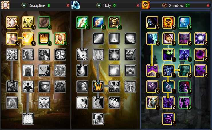 Всё для wotlk 3.3.5a - гайд дц приста пве 3.3.5а