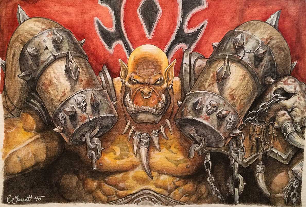Гаррош адский крик – история warcraft