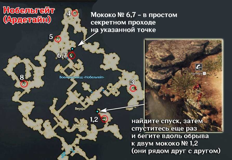 Карта семян мококо в lost ark